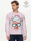 Мужской лонгслив базовый / ICE CREAM (P007_P004ooo1944327, P004ooo1944327)