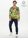 Мужской лонгслив базовый / PLANTS VS ZOMBIES (P007_P004ooo1942759, P004ooo1942759)