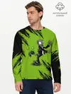Мужской лонгслив базовый / Plants vs. Zombies (P007_P004ooo1942819, P004ooo1942819)