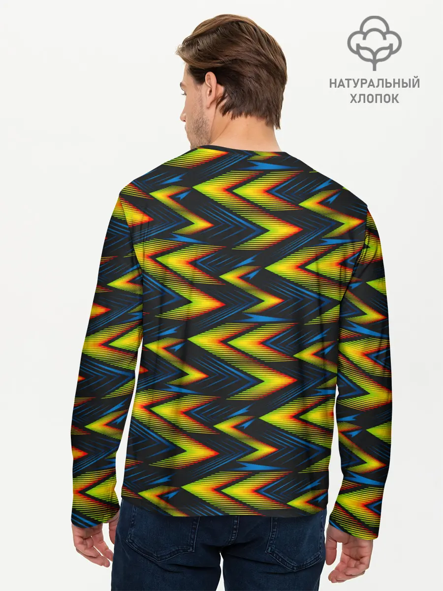 Мужской лонгслив базовый / ZigZag (P007_P004ooo1943033, P004ooo1943033)