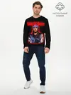 Мужской лонгслив базовый / Guns n roses + Спина (P007_P004ooo1947173, P004ooo1947173)