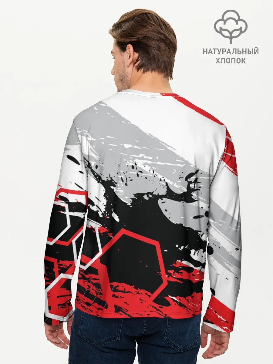 Мужской лонгслив базовый / Judo (P007_P004ooo1950457, P004ooo1950457)