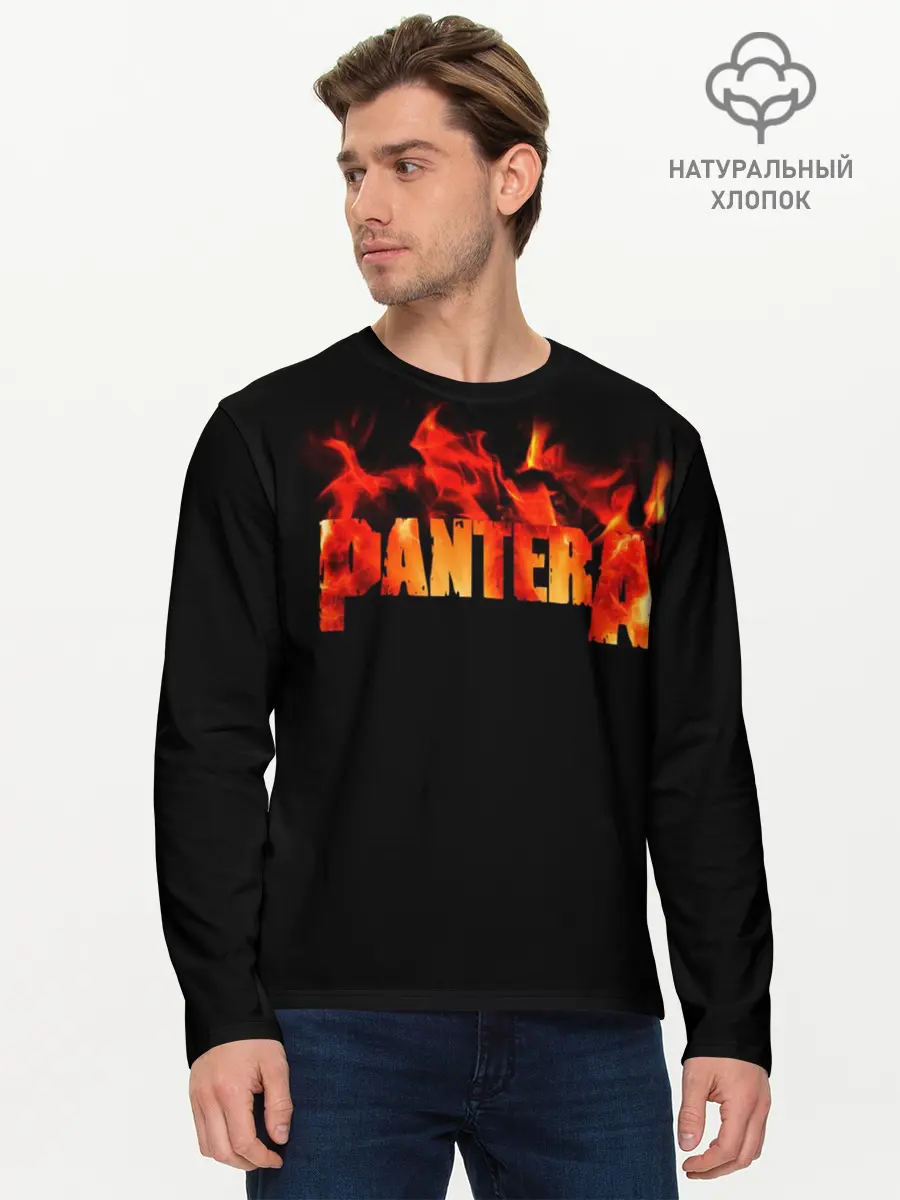 Мужской лонгслив базовый / Pantera (P007_P004ooo1950719, P004ooo1950719)