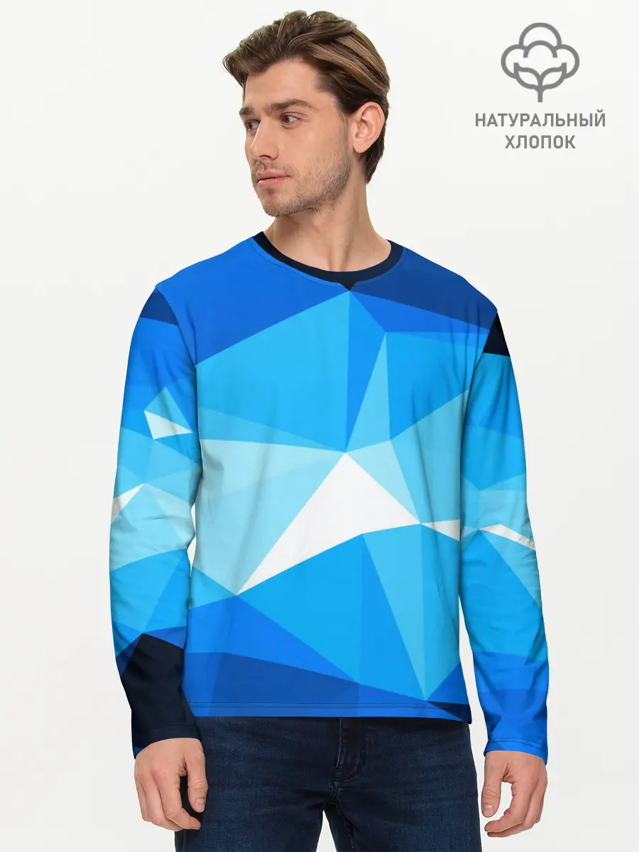 Мужской лонгслив базовый / Pilygon (P007_P004ooo1948555, P004ooo1948555)