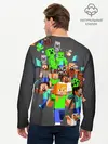 Мужской лонгслив базовый / MINECRAFT ONLINE (P007_P004ooo1949721, P004ooo1949721)