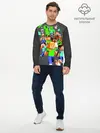 Мужской лонгслив базовый / MINECRAFT ONLINE (P007_P004ooo1949721, P004ooo1949721)