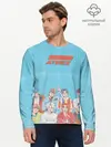 Мужской лонгслив базовый / Ateez K-pop (P007_P004ooo1949981, P004ooo1949981)