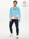 Мужской лонгслив базовый / Ateez K-pop (P007_P004ooo1949981, P004ooo1949981)
