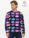 Мужской лонгслив базовый / КОТО КОСМОС (P007_P004ooo1952499, P004ooo1952499)