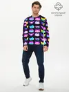 Мужской лонгслив базовый / КОТО КОСМОС (P007_P004ooo1952499, P004ooo1952499)