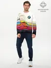 Мужской лонгслив базовый / Color (P007_P004ooo1952691, P004ooo1952691)
