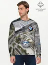 Мужской лонгслив базовый / BMW city (P007_P004ooo1952993, P004ooo1952993)
