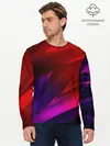 Мужской лонгслив базовый / NEON GEOMETRY STRIPES (P007_P004ooo1953337, P004ooo1953337)