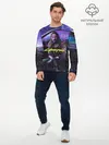 Мужской лонгслив базовый / CYBERPUNK 2077 - КИАНУ (P007_P004ooo1954985, P004ooo1954985)