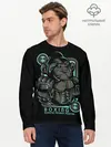 Мужской лонгслив базовый / Gorilla fighter (P007_P004ooo1953725, P004ooo1953725)