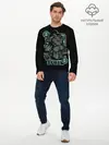 Мужской лонгслив базовый / Gorilla fighter (P007_P004ooo1953725, P004ooo1953725)