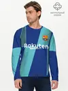 Мужской лонгслив базовый / Barcelona PreMatch kit (P007_P004ooo1953837, P004ooo1953837)