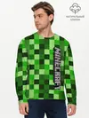 Мужской лонгслив базовый / MINECRAFT (P007_P004ooo1956489, P004ooo1956489)