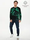 Мужской лонгслив базовый / Marshmello (P007_P004ooo1958285, P004ooo1958285)