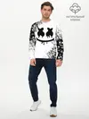 Мужской лонгслив базовый / Marshmello (P007_P004ooo1958291, P004ooo1958291)