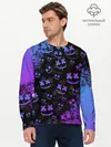 Мужской лонгслив базовый / Marshmello (P007_P004ooo1958293, P004ooo1958293)