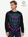 Мужской лонгслив базовый / Hollywood Undead (P007_P004ooo1958449, P004ooo1958449)
