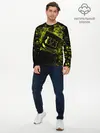 Мужской лонгслив базовый / Marshmello (P007_P004ooo1958275, P004ooo1958275)