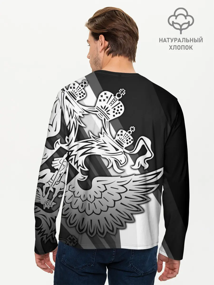 Мужской лонгслив базовый / Hockey (P007_P004ooo1958817, P004ooo1958817)