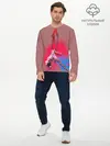 Мужской лонгслив базовый / Воздушная гимнастика (P007_P004ooo1957513, P004ooo1957513)