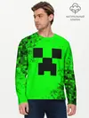 Мужской лонгслив базовый / MINECRAFT (P007_P004ooo1959929, P004ooo1959929)