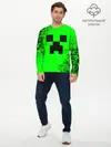 Мужской лонгслив базовый / MINECRAFT (P007_P004ooo1959929, P004ooo1959929)
