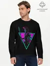 Мужской лонгслив базовый / Spartan Retro Neon (P007_P004ooo1960161, P004ooo1960161)