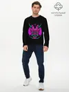 Мужской лонгслив базовый / Samurai Retro Neon (P007_P004ooo1960201, P004ooo1960201)