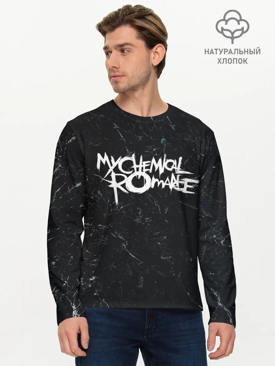 Мужской лонгслив базовый / My Chemical Romance (P007_P004ooo1964267, P004ooo1964267)