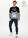 Мужской лонгслив базовый / EXO (P007_P004ooo1960409, P004ooo1960409)