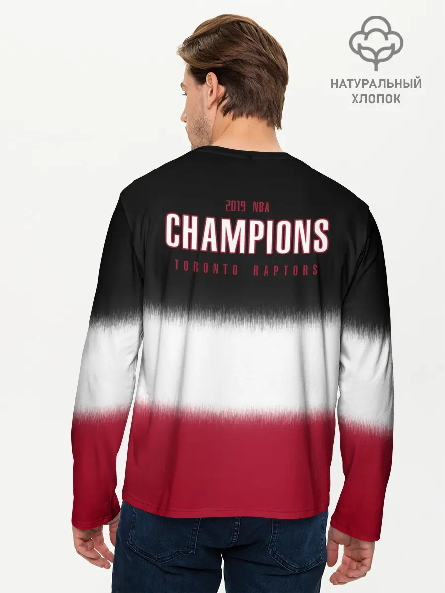 Мужской лонгслив базовый / 2019 Champions Raptors (P007_P004ooo1961807, P004ooo1961807)