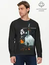 Мужской лонгслив базовый / Death Stranding (P007_P004ooo1966593, P004ooo1966593)
