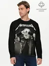 Мужской лонгслив базовый / Metallica (P007_P004ooo1966869, P004ooo1966869)