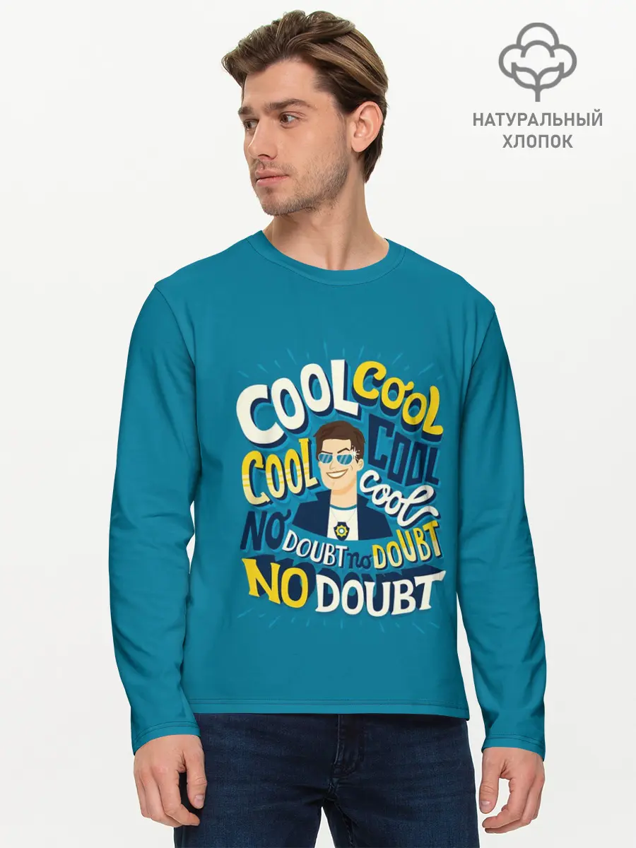 Мужской лонгслив базовый / Brooklyn Nine-Nine. Jake (P007_P004ooo1965169, P004ooo1965169)