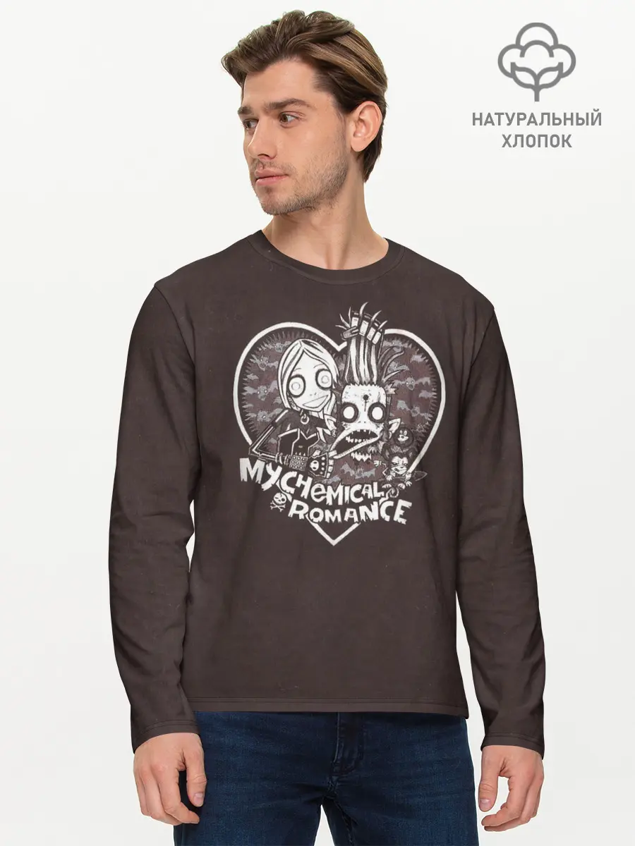 Мужской лонгслив базовый / My Chemical Romance (P007_P004ooo1965567, P004ooo1965567)
