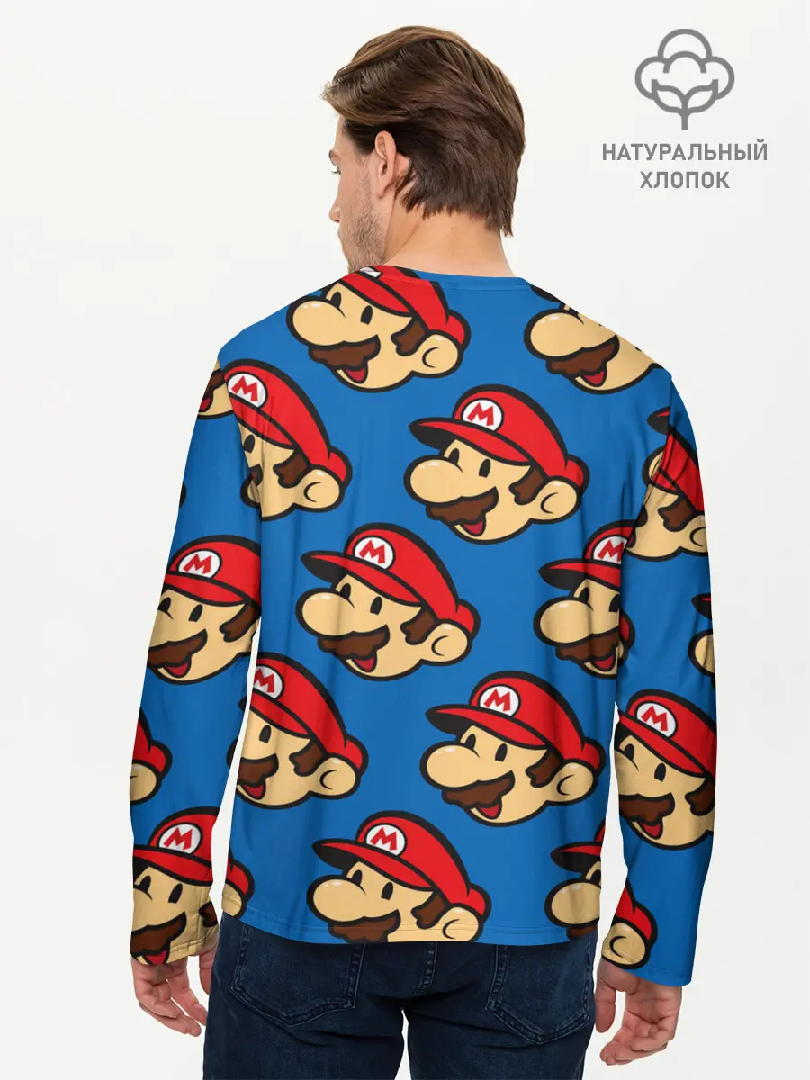 Мужской лонгслив базовый / MARIO EXCLUSIVE (P007_P004ooo1968323, P004ooo1968323)