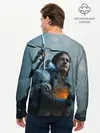Мужской лонгслив базовый / Death Stranding (P007_P004ooo1968365, P004ooo1968365)