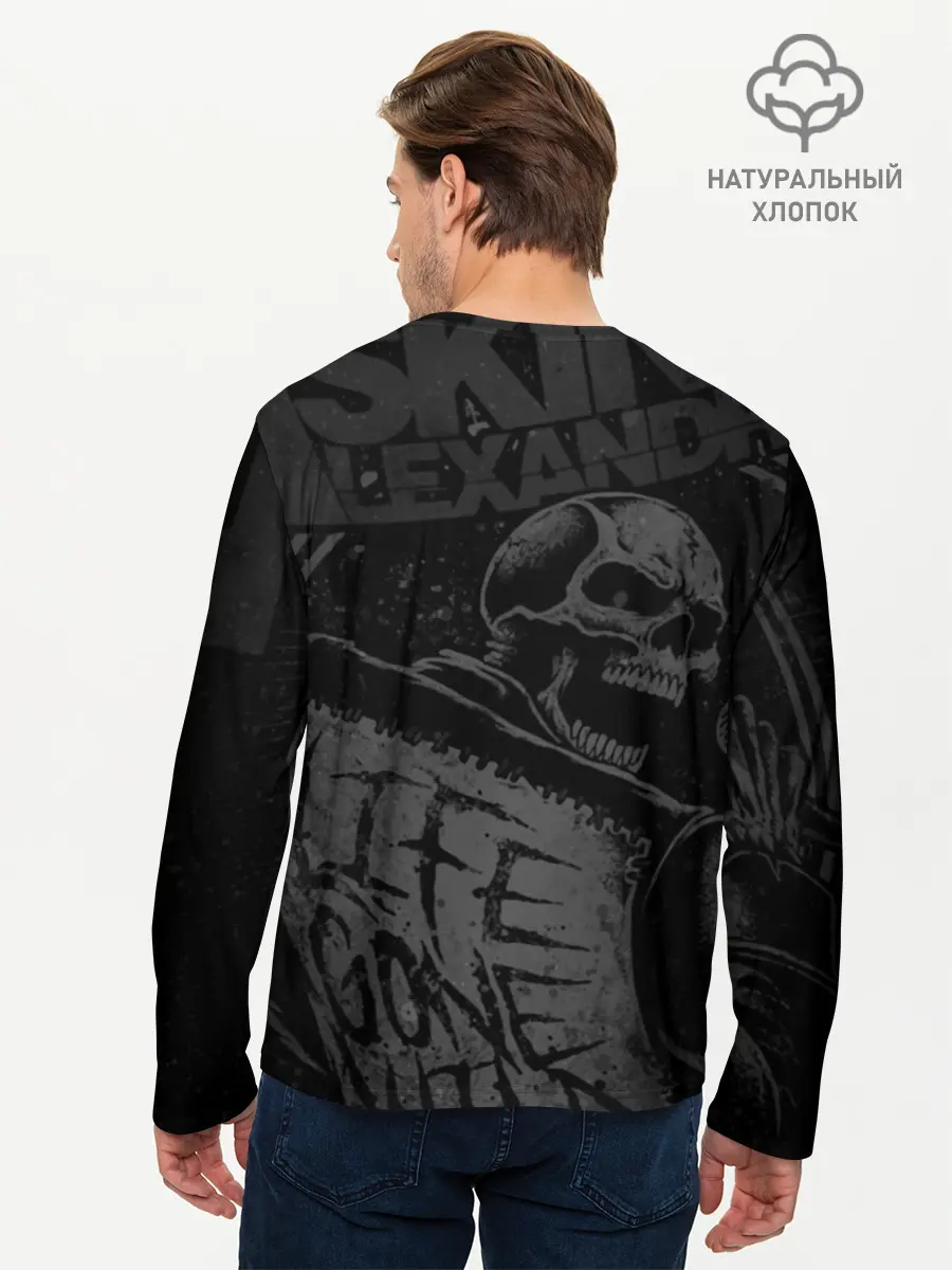 Мужской лонгслив базовый / Asking Alexandria (P007_P004ooo1969823, P004ooo1969823)