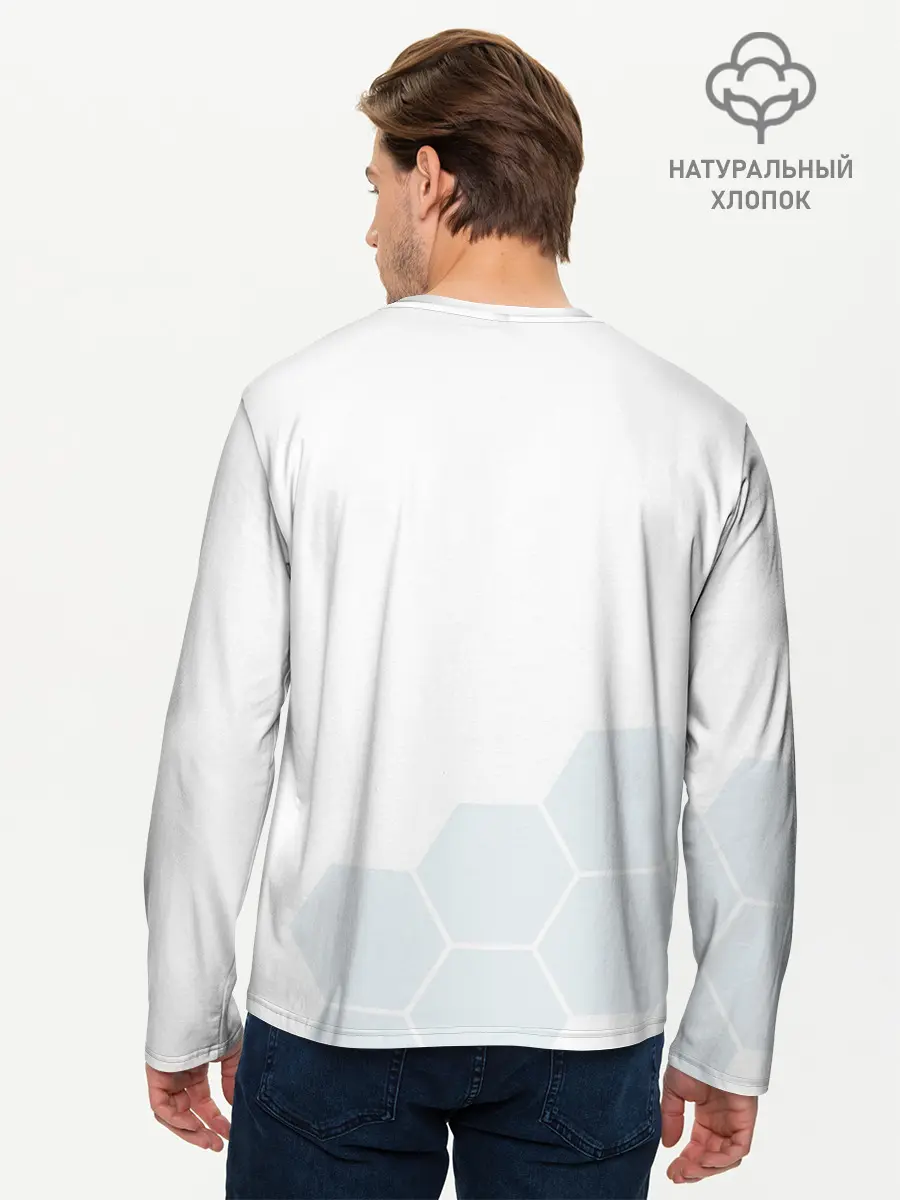 Мужской лонгслив базовый / EXO (P007_P004ooo1967513, P004ooo1967513)