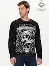 Мужской лонгслив базовый / Asking Alexandria (P007_P004ooo1970953, P004ooo1970953)