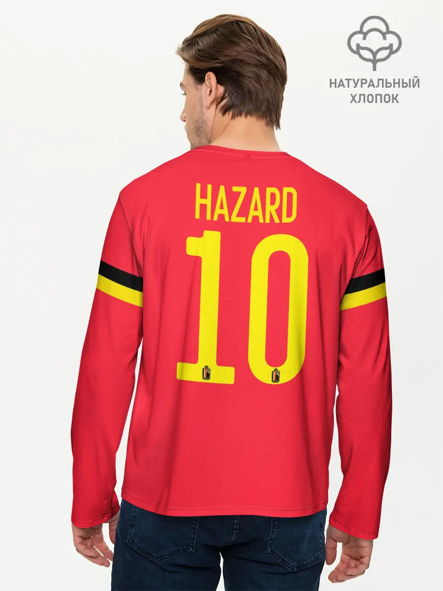 Мужской лонгслив базовый / Hazard home EURO 2020 (P007_P004ooo1971973, P004ooo1971973)