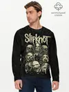 Мужской лонгслив базовый / Slipknot (P007_P004ooo1973287, P004ooo1973287)