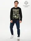 Мужской лонгслив базовый / Slipknot (P007_P004ooo1973287, P004ooo1973287)