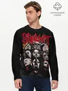 Мужской лонгслив базовый / Slipknot (P007_P004ooo1973311, P004ooo1973311)