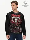 Мужской лонгслив базовый / Slipknot (P007_P004ooo1973313, P004ooo1973313)